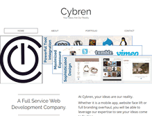 Tablet Screenshot of cybren.com